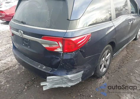 2019 Honda Odyssey Ex-L z USA, uszkodzony, nr VIN 5FNRL6H74KB075808